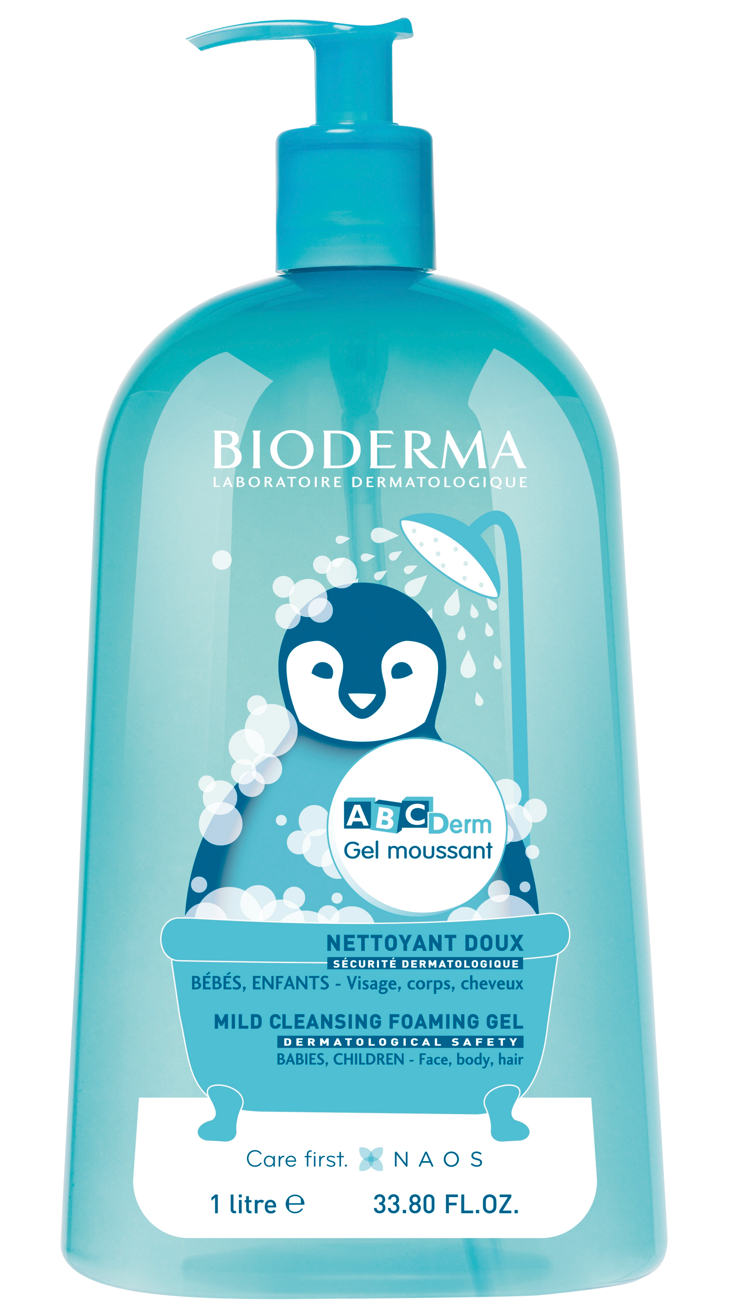 BIODERMA ABCDerm Foaming Gel 33.8 Fl.Oz.