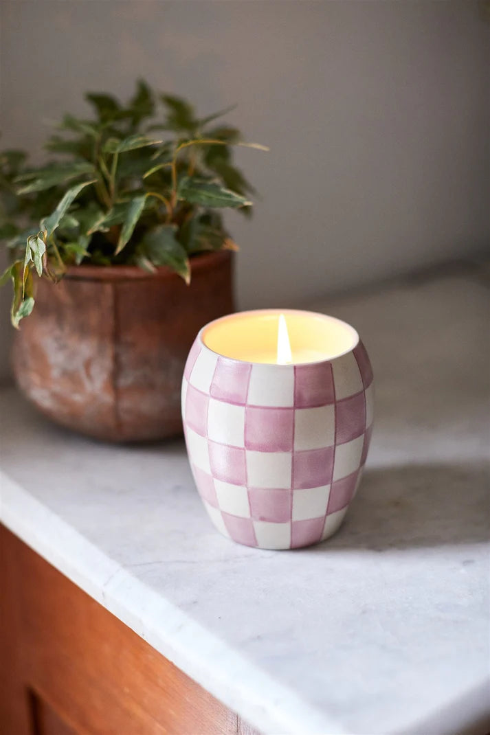 PaddyWax Checkmate 11 oz Candle - Lavender Mimosa