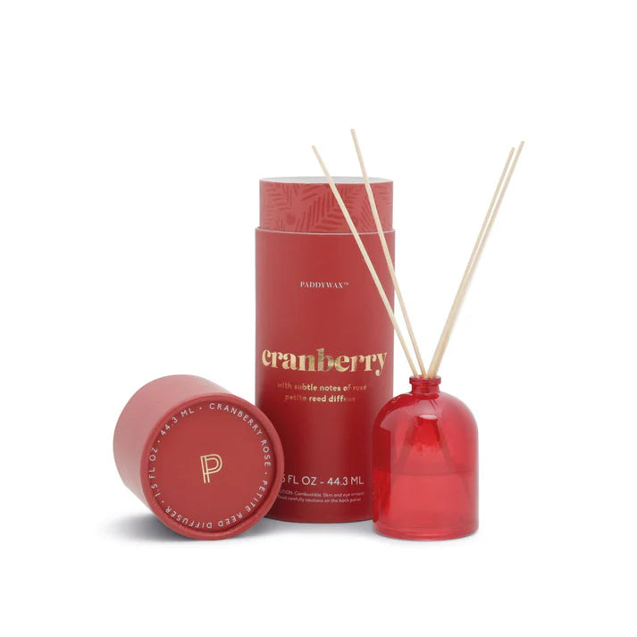 PaddyWax Petite Reed Diffuser - Cranberry