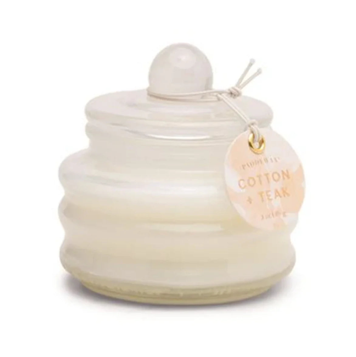 PaddyWax Beam Candle- Cotton + Teak