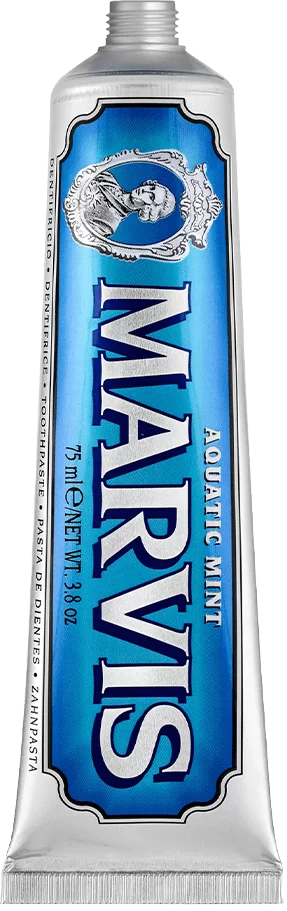 MARVIS AQUATIC MINT TOOTHPASTE 75ML NET WT. 3.8 OZ