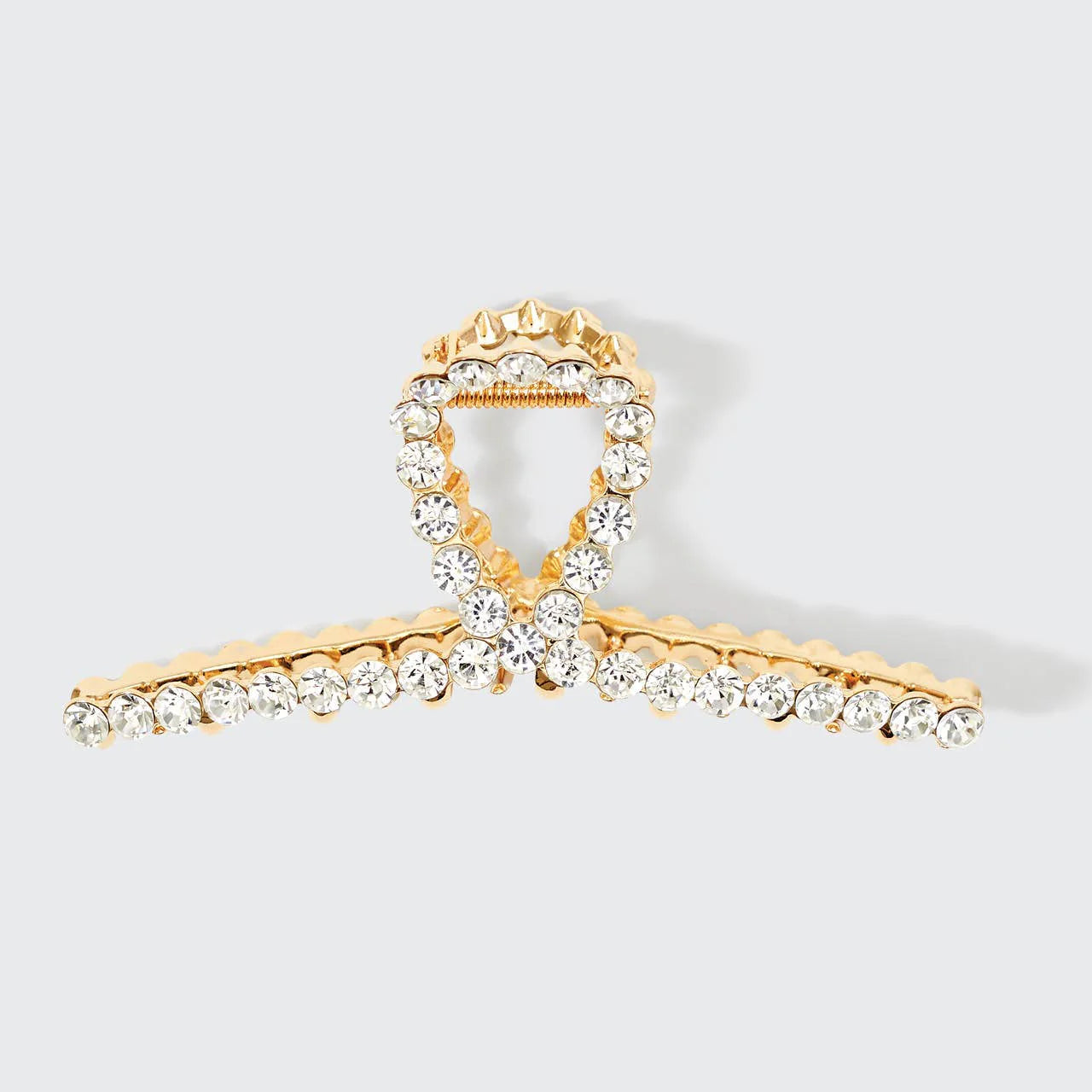 Kitsch metal rhinestone claw clip 1pc