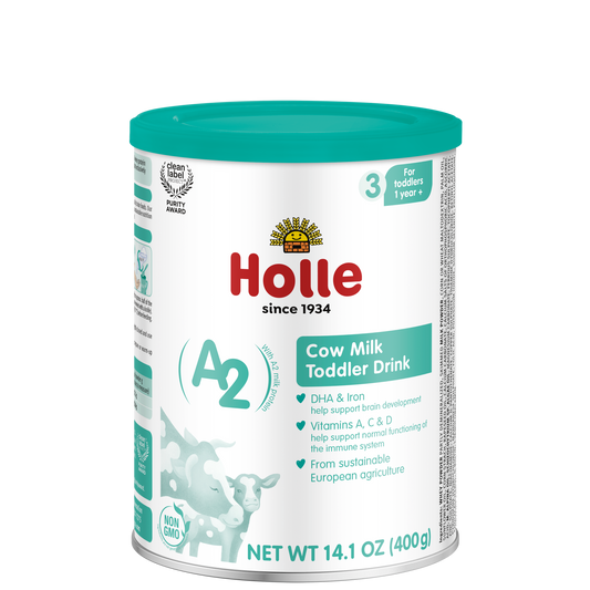 Holle Cow Milk Toddler Drink (A2) - Stage 3 | Non GMO (14 oz)